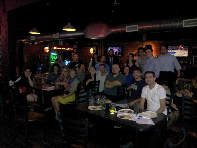 Partial group of Jewish Bar Trivia